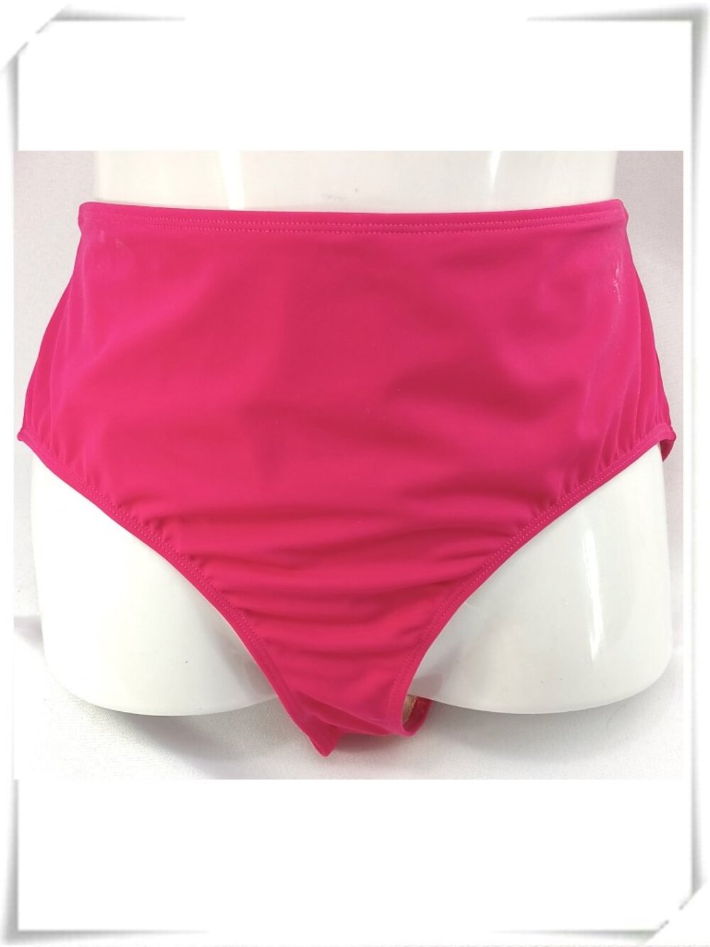 Swimsuits for All Bright Fascia Neonish Pink Bikini Bottom Like New